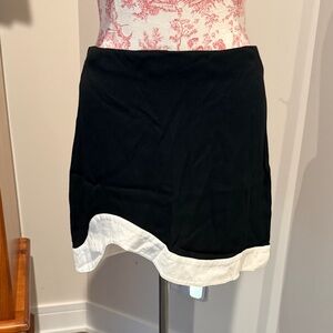 Reformation wave hem skirt